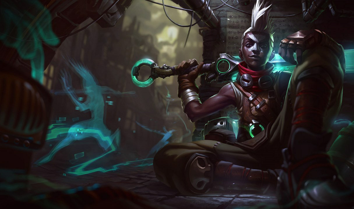 Ekko champion artwork